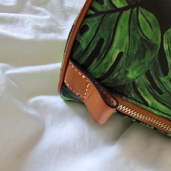 Dooney & Bourke Monstera Purse - Handbag - Zip Satchel - Picture 8 of 13